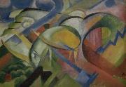 Franz Marc The Lamb Germany oil painting artist